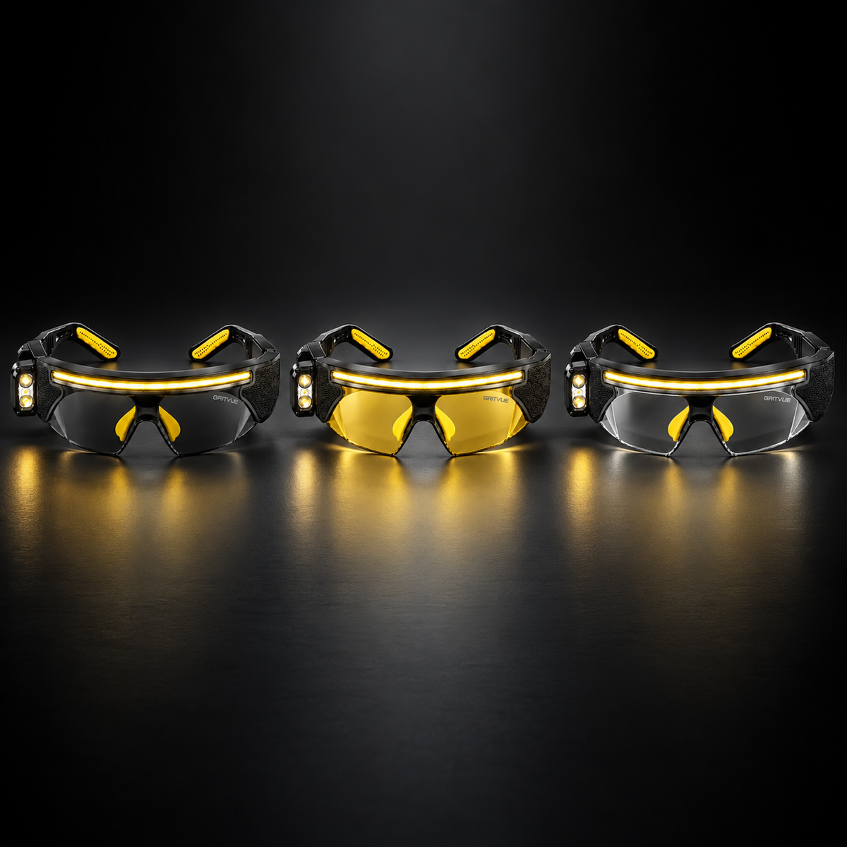 1 GritVue X1™ Illuminated Work Glasses Essential